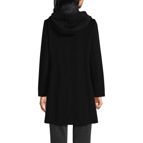 Women's Wool Coat with Removable Dickey - image 4
