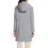 Women's Wool Coat with Removable Dickey, Back