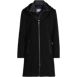 Women's Wool Coat with Removable Dickey, Front