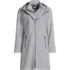 Women's Wool Coat with Removable Dickey, Front