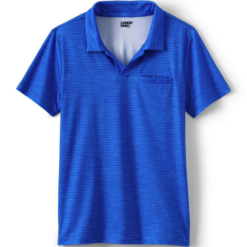 Boys Short Sleeve Adventure Performance Polo | Lands' End