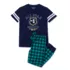 Kids Short Sleeve Top and Jogger Bottom Pajama Set, alternative image