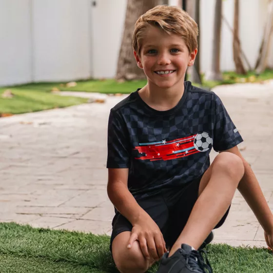 Boys Active Performance Tee - primary