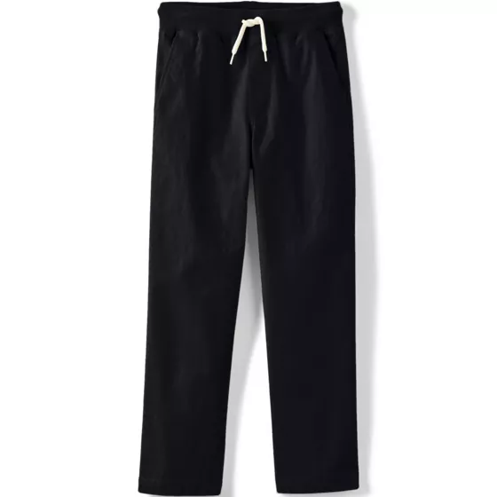 Boys Stretch Soft Rib Waist Iron Knee Pull On Pants - primary