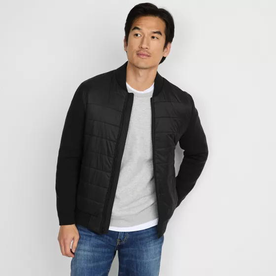Men's Insulated Sweater Jacket - primary