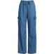 Women's High Rise TENCEL™ Fiber Wide Leg Cargo Pants, Front