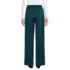Women's Satin Elastic Back Wide Leg Pants, Back