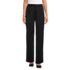 Women's Satin Elastic Back Wide Leg Pants, Front