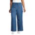 Women's Plus Size High Rise TENCEL™ Fiber Wide Leg Cargo Pants, Front