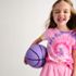Girls Short Sleeve Curved Hem Graphic Tee Shirt, alternative image
