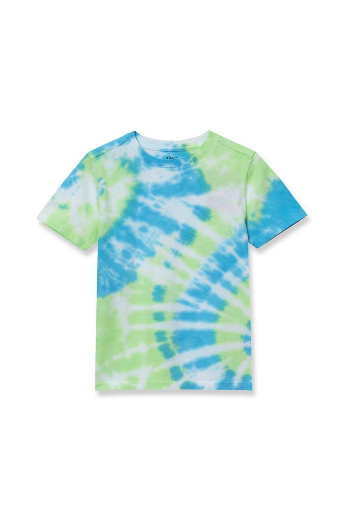 Boys Short Sleeve Graphic Tee - Lands' End - Green - S