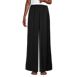 Women's Wide Leg Fluid Palazzo Pants, Front