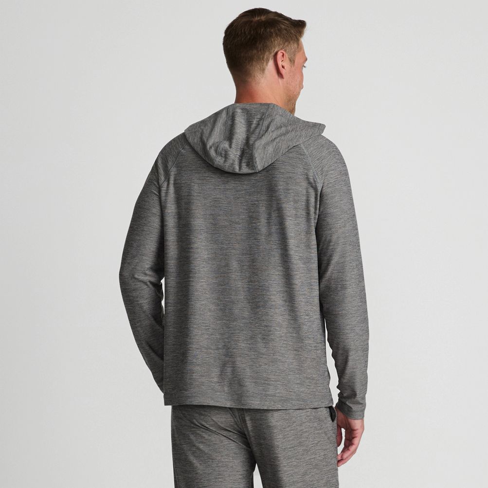 Men's Long Sleeve Weekend Weight Hoodie | Lands' End
