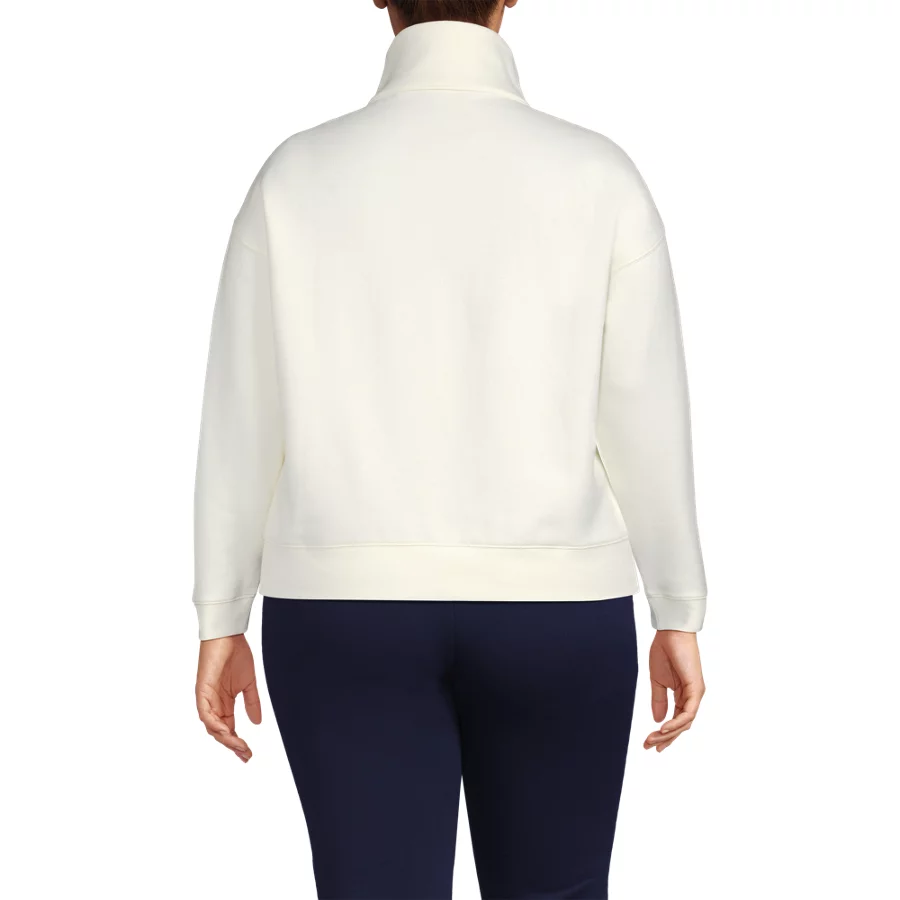 Women's Relaxed Serious Sweats Long Sleeve 12 Zip Sweatshirt view 1