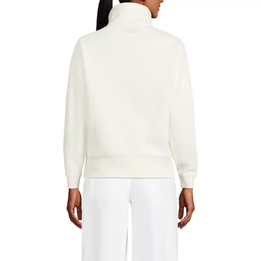 Women's Relaxed Serious Sweats Long Sleeve 12 Zip Sweatshirt view 5