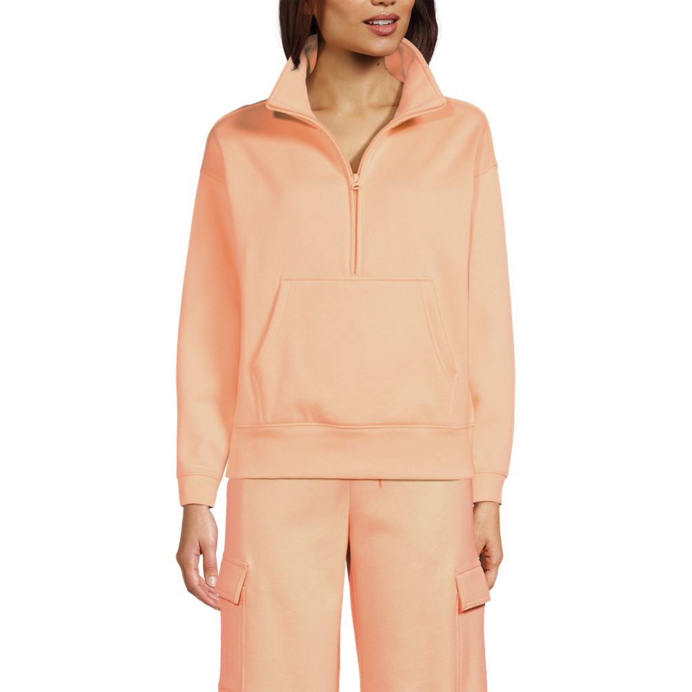 Women's Serious Sweats Relaxed Long Sleeve Half Zip