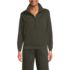 Women's Serious Sweats Relaxed Long Sleeve Half Zip Sweatshirt - Set Top, Front