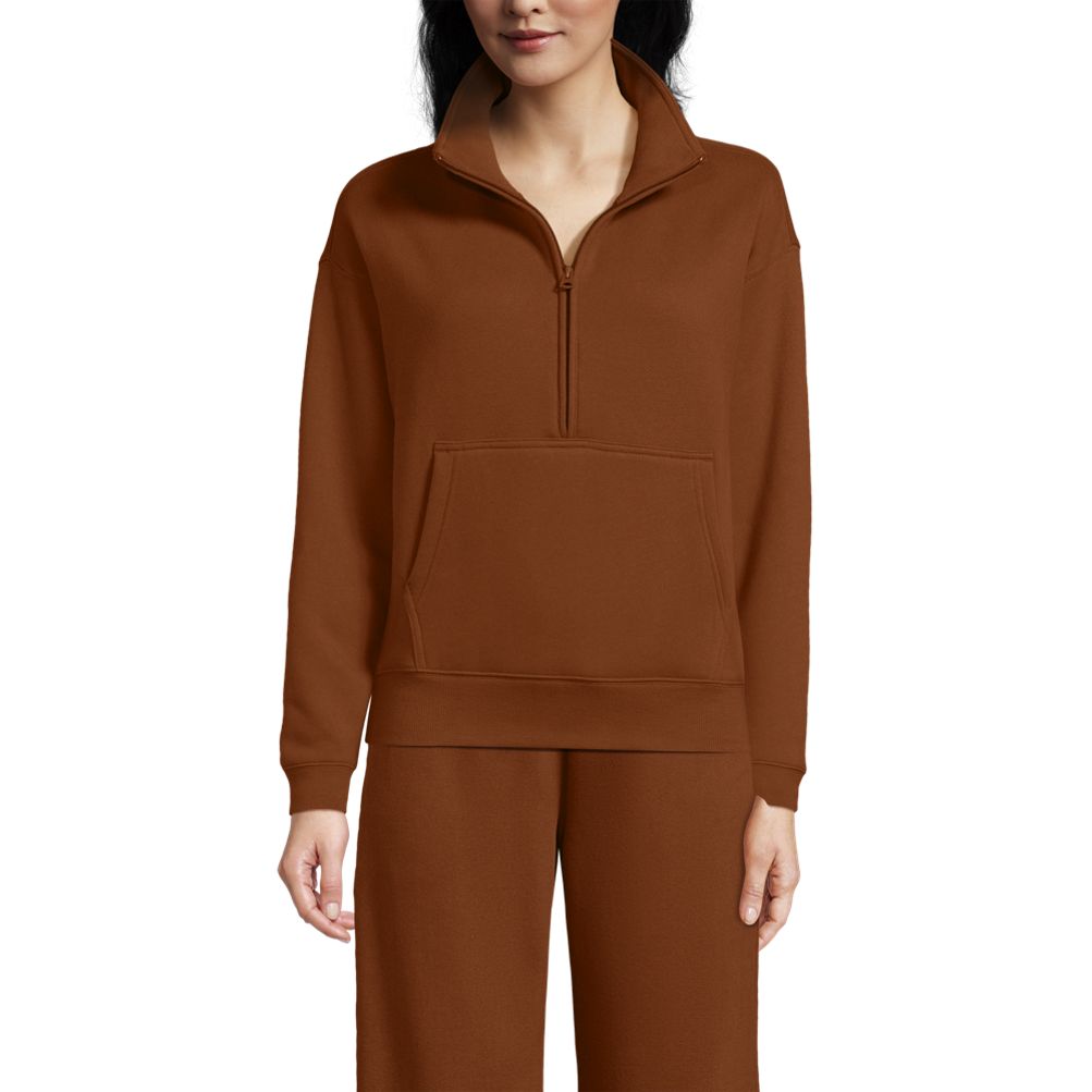 Women's Relaxed Serious Sweats Long Sleeve 1/2 Zip Sweatshirt
