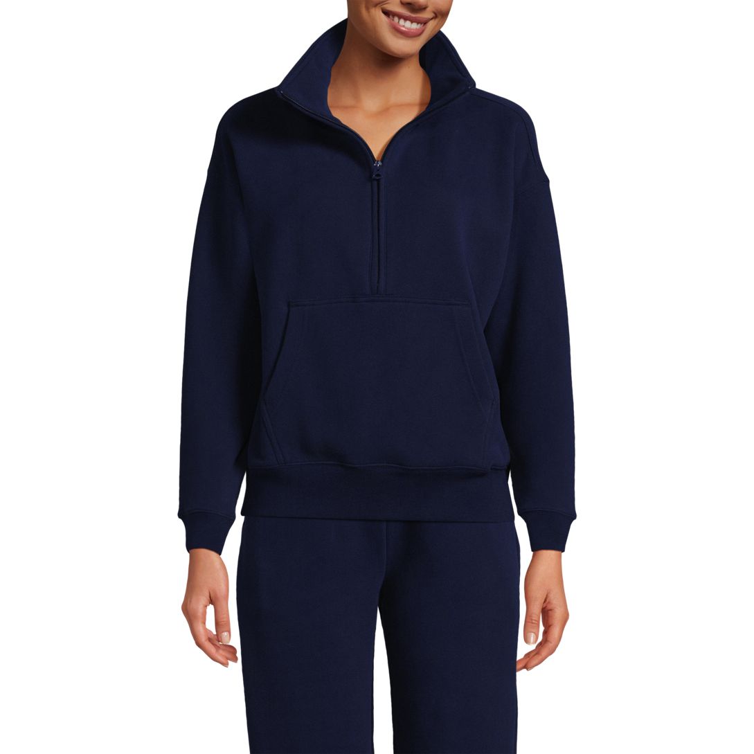 Women's Serious Sweats Relaxed Long Sleeve Half Zip Sweatshirt
