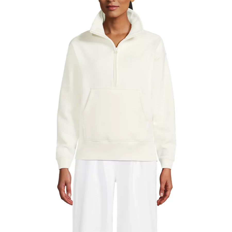 Women's Relaxed Serious Sweats Long Sleeve 12 Zip Sweatshirt view 3