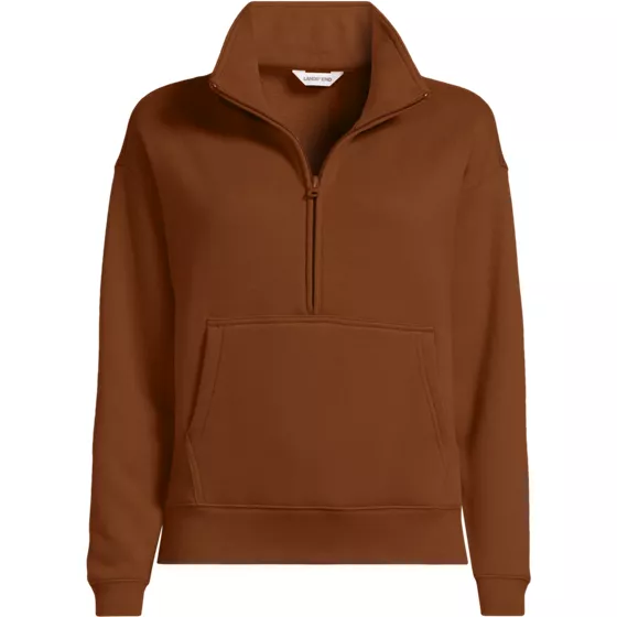 Women's Relaxed Serious Sweats Long Sleeve 1/2 Zip Sweatshirt - primary