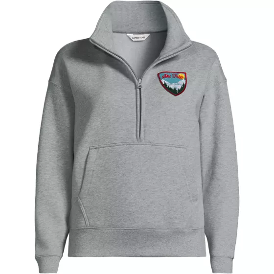 Women's Relaxed Serious Sweats Long Sleeve 1/2 Zip Sweatshirt - primary