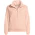 Women's Serious Sweats Relaxed Long Sleeve Half Zip Sweatshirt - Set Top, Front