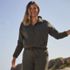 Women's Serious Sweats Relaxed Long Sleeve Half Zip Sweatshirt - Set Top, alternative image