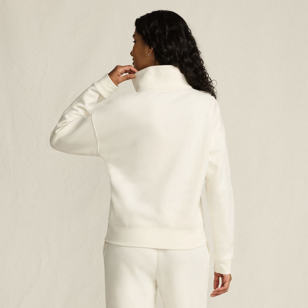 Women's Relaxed Serious Sweats Long Sleeve 1/2 Zip Sweatshirt