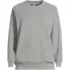 Women's Plus Size Serious Sweats Oversized Long Sleeve Crew Neck Sweatshirt - Set Top, Front