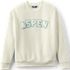 Women's Serious Sweats Oversized Long Sleeve Crew Neck Sweatshirt - Set Top, Front