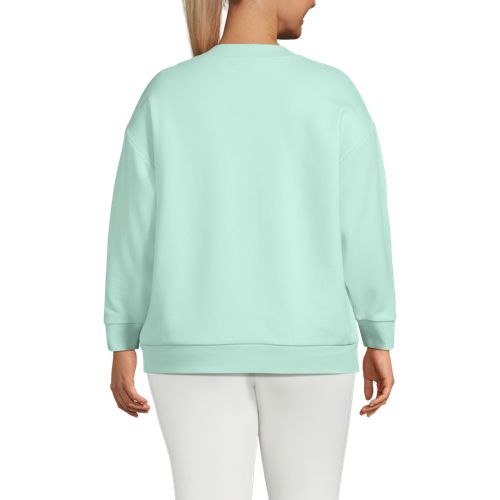 Women's Serious Sweats Oversized Long Sleeve Crew Neck Sweatshirt - Set Top - image 3