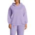 Women's Plus Size Serious Sweats Oversized Long Sleeve Hoodie Sweatshirt - Set Top, Front