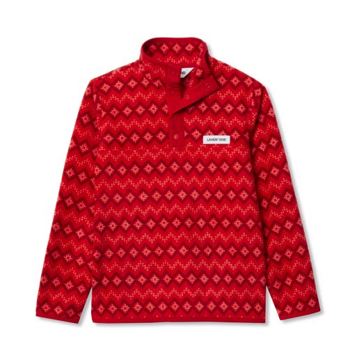 Apple Red Fairisle