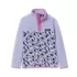Kids Anyweather Fleece Snap Neck Pullover, alternative image