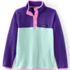Kids Heritage Fleece Snap Neck Pullover Top, Front
