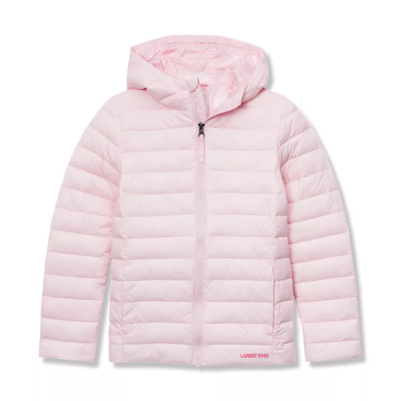 Kids FeatherFree™ Insulated Hooded Packable Jacket, alternative image