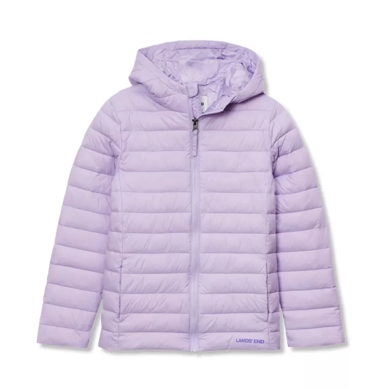 Kids FeatherFree™ Insulated Hooded Packable Jacket, alternative image
