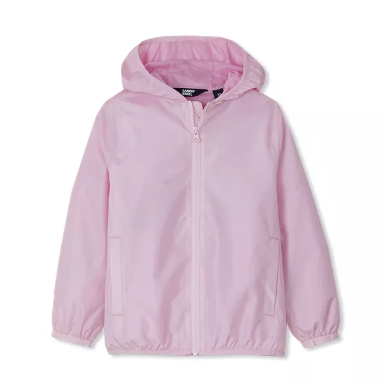 Kids Waterproof Hooded Packable Rain Jacket - primary
