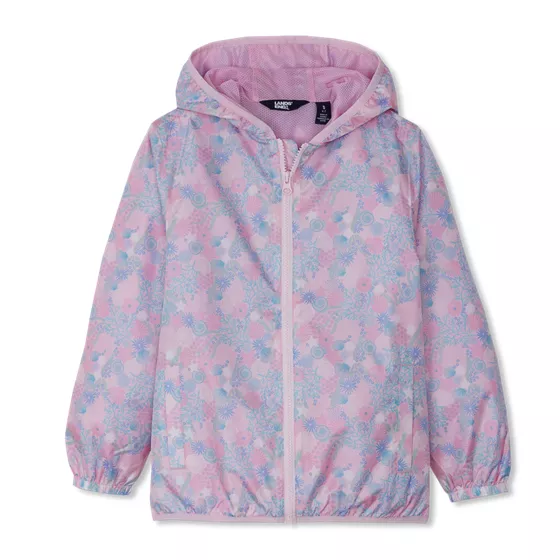 Kids Waterproof Hooded Packable Rain Jacket - primary