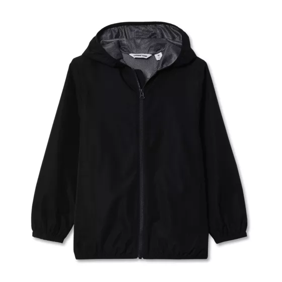 Kids Waterproof Hooded Packable Rain Jacket - primary