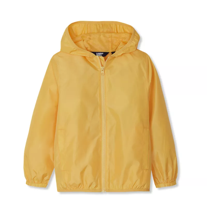 Kids Waterproof Hooded Packable Rain Jacket, alternative image