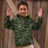 Kids Waterproof Hooded Packable Rain Jacket, alternative image