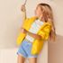 Kids Waterproof Hooded Packable Rain Jacket, alternative image