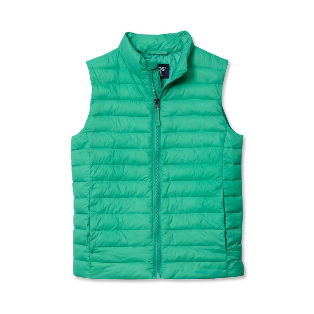 Kids FeatherFree™ Insulated Packable Vest | Lands' End