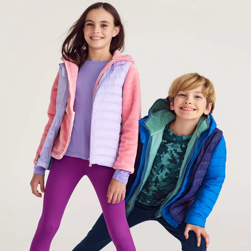 Kids FeatherFree™ Insulated Packable Vest, alternative image