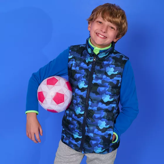 Kids FeatherFree™ Insulated Packable Vest - primary