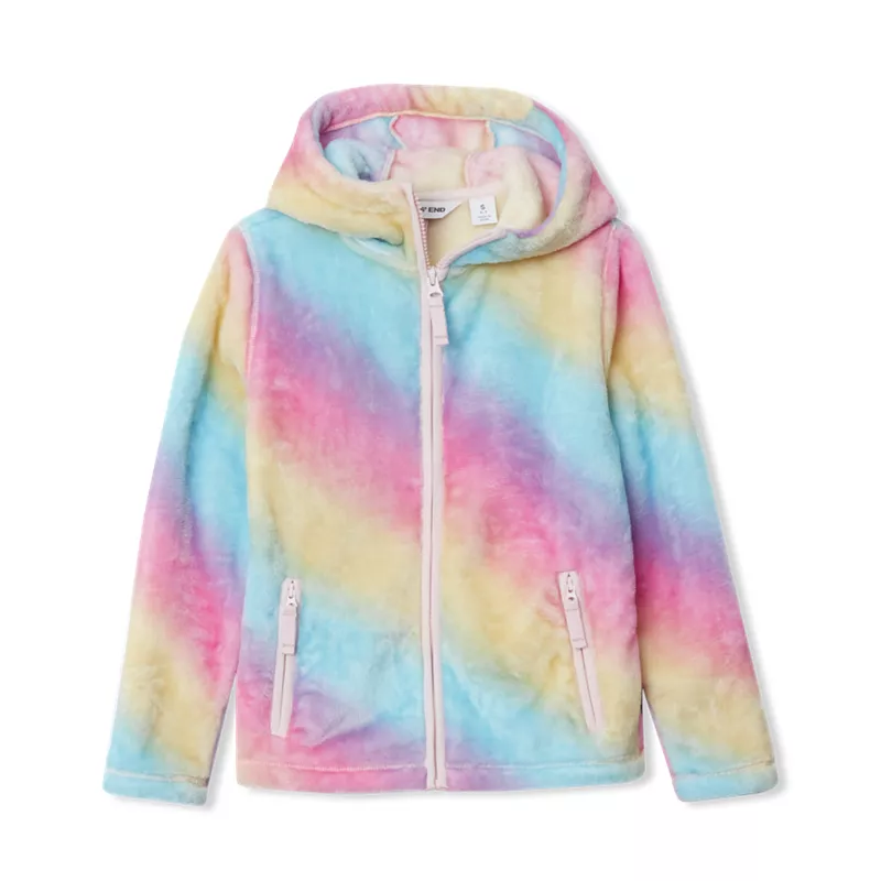 Girls Softest Fleece Hoodie, alternative image