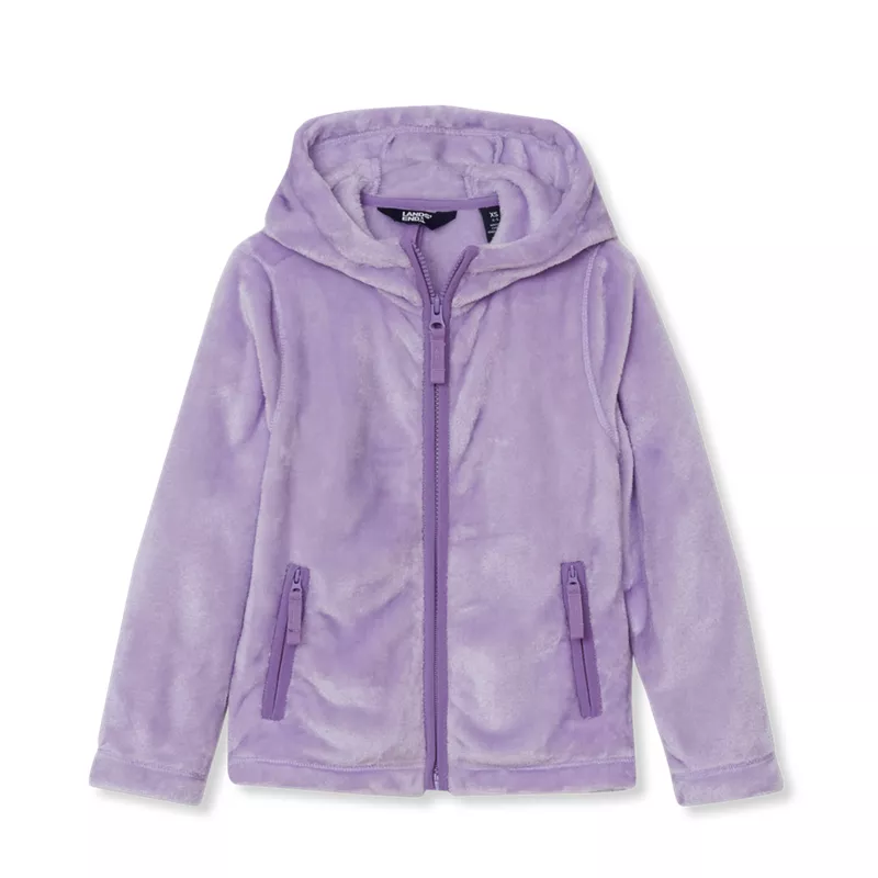 Girls Softest Fleece Hoodie, alternative image