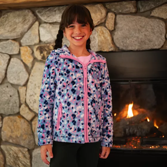 Girls Softest Fleece Hoodie - primary